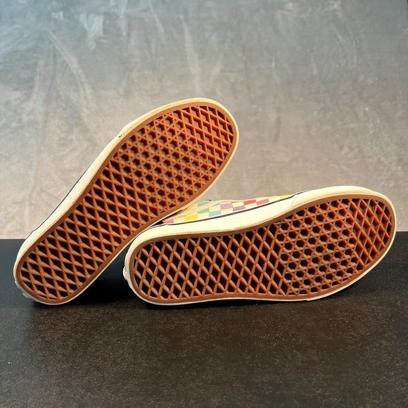 Vans Old Skool Checkerboard Skate Shoes Women's 8 Black Skate Shoes - Picture 4 of 9